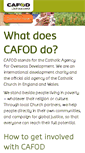 Mobile Screenshot of cafod.org.uk